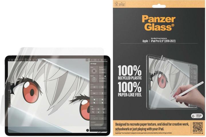 Actual product image PanzerGlass Tablet Glass (1 Piece, iPad Pro 12.9)