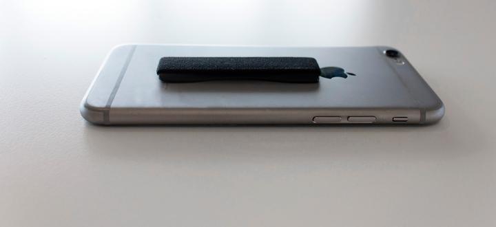 Actual product image Mobiparts Smartphone & Tablet Elastic Grip Handle Black