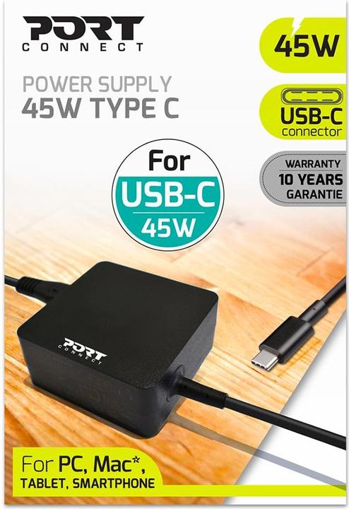 Productafbeelding Port Designs Voeding 45w Type C (45 W)