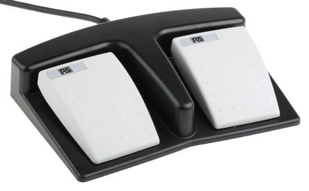 Produktbild Rs Pro Fussschalter grau IP67 zweifach