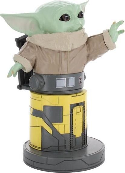 Produktbild Exquisite Gaming Star Wars The Mandalorian Grogu figure clamping bracket Cable guy 21cm (PS5)