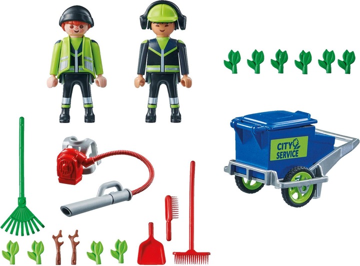 Actual product image Playmobil Stadtreinigung mit E-Fahrzeug (71434, Playmobil City Action)