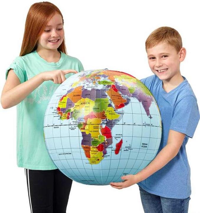 Produktbild Brainstorm opblaasbare mega globe 50cm (50 cm)