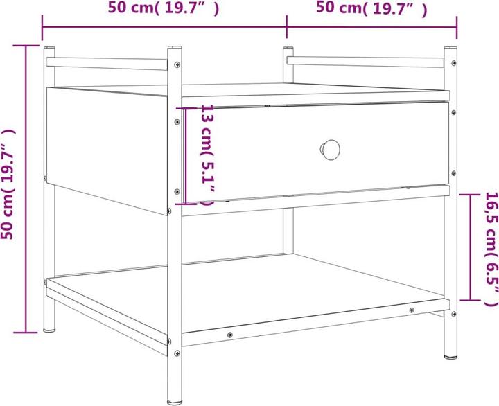 Image du produit vidaXL Couchtisch