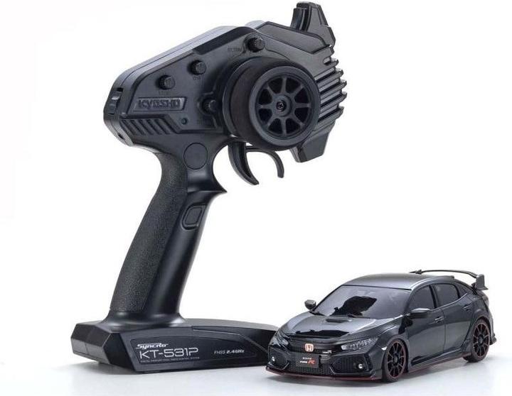 Produktbild Kyosho Mini-Z MA-020 Honda Civic Type-R, Schwarz 1:27, Readyset (RTR Ready-to-Run)