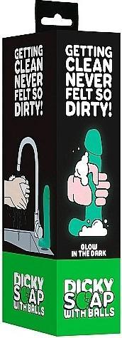 Image du produit S-Line - Soaps Dicky Soap With Balls - Glow In The Dark