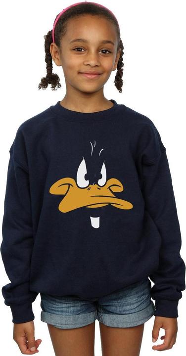 Image du produit Looney Tunes - Sweat DAFFY DUCK BIG FACE - Fille (140, 146)