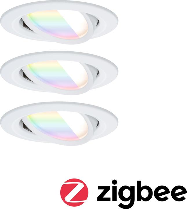Produktbild Paulmann Einbauleuchte Nova Set Zigbee (500 lm)