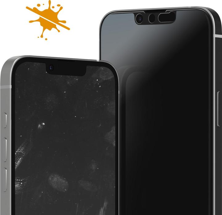 Produktbild PanzerGlass Privacy Screen Protector (1 Stk., Apple iPhone 13, Apple iPhone 13 Pro, Apple iPhone 14, Apple iPhone 16e)