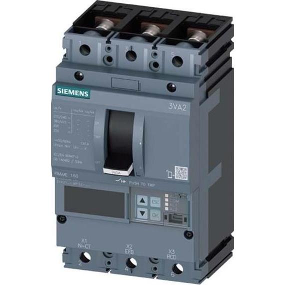 Siemens, Schutzschalter, Leistungsschalter 25A 3p 10-25A/In 3VA2125-7MP32-0AA0