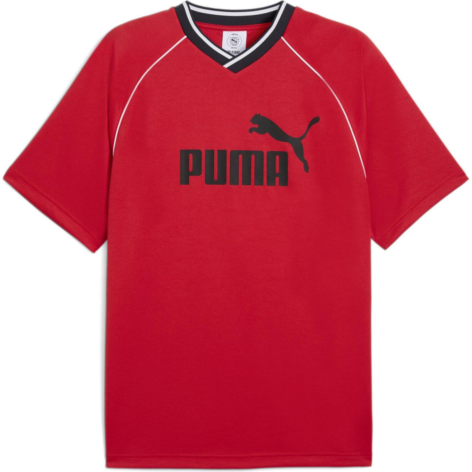 Puma, Herren, Sportshirt, ESS Football Jersey (L), Rot, L