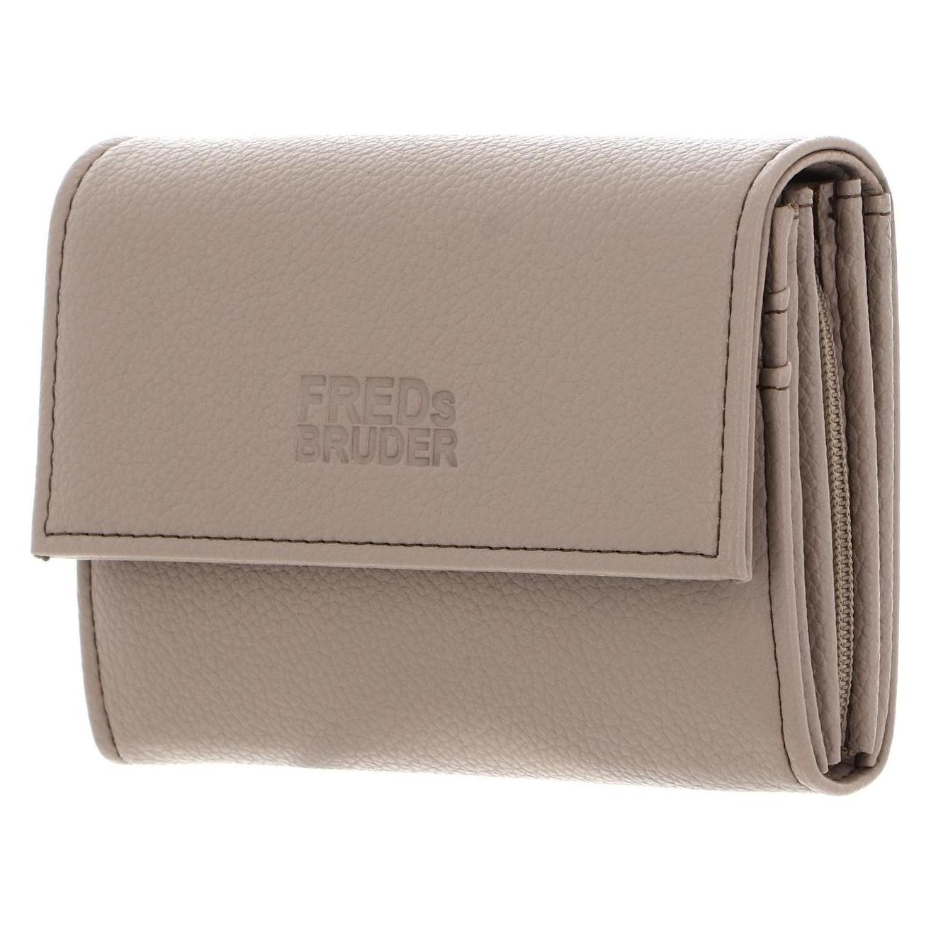 FredsBruder, Damen, Portemonnaie, Bestie Wallet With Lock, Braun
