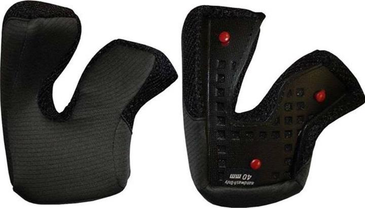 Actual product image Bell Full-9 Cheek Pads Black XXL