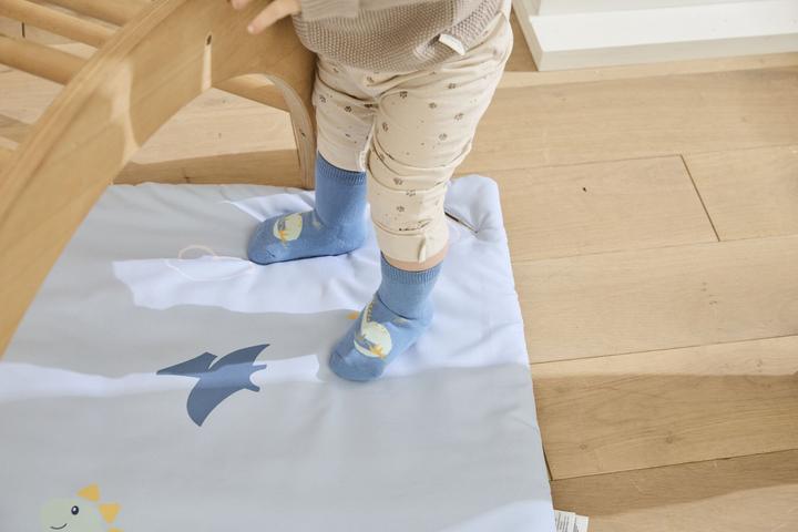 Produktbild Sterntaler Antirutsch-Socken 2er Set Dino Blau Gr. 23/24 (2er Pack, 24)