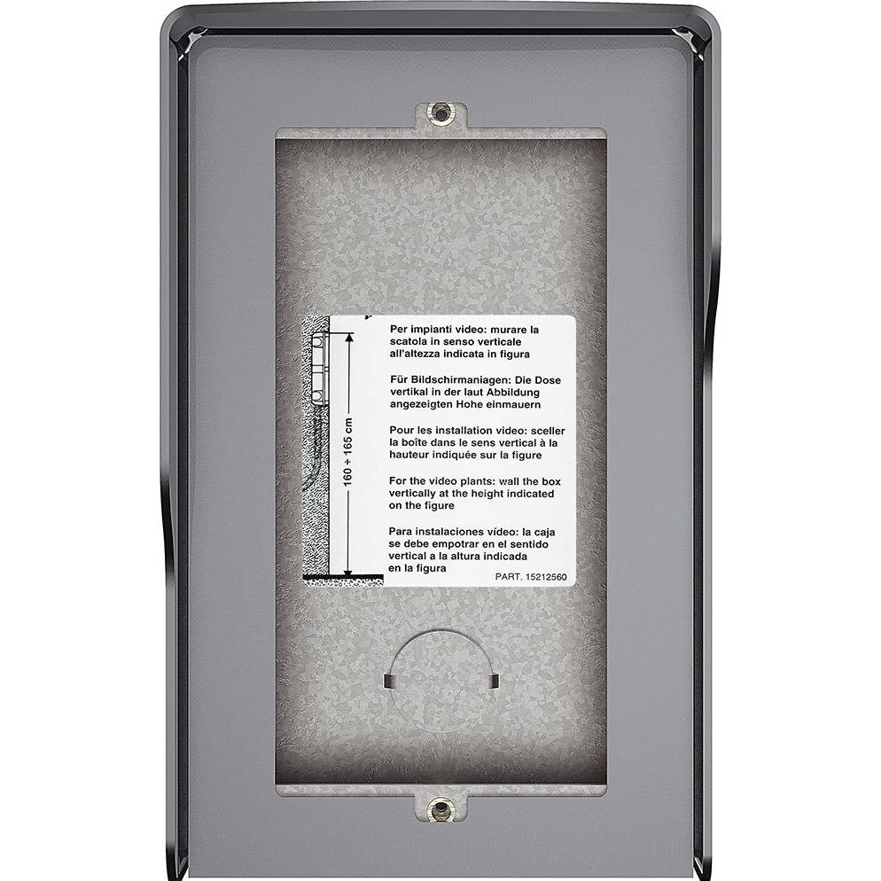 Legrand, Zubehör Gebäudesicherheit, 2-moduliger Aufputzkasten, 1-reihig