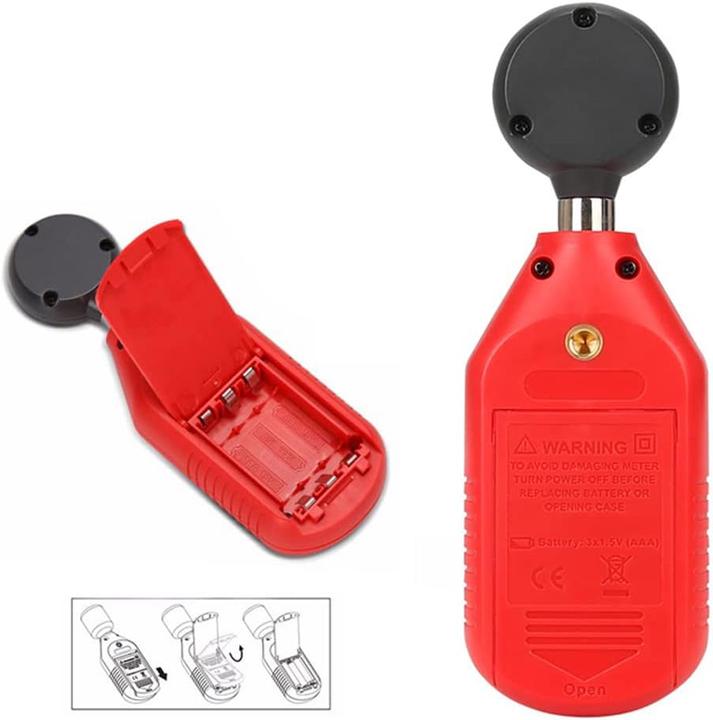 Actual product image Aukson Q77C Luxmeter mit LCD & Bluetooth