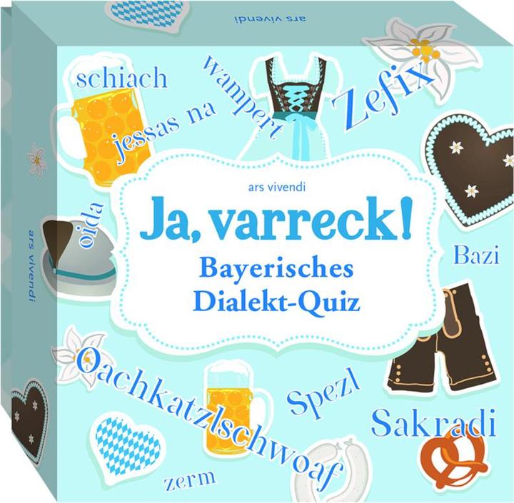 Actual product image Yes, varreck! Bavarian dialect quiz (German)