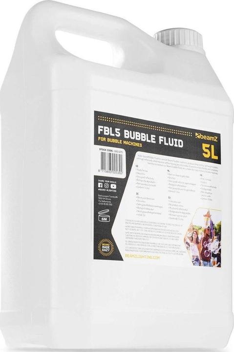 Produktbild BeamZ Bubble Liquid 5L (Diverse)