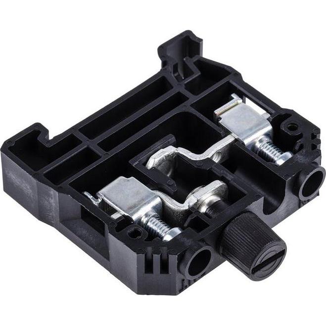 RS PRO Screwcap fused terminal for 5x20mm black, Accessori di elettronica + Alloggiamento, Nero