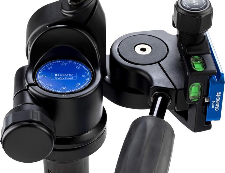 Image du produit Benro Tête de trépied HD3A à 3 voies (Tête panoramique à 3 voies)