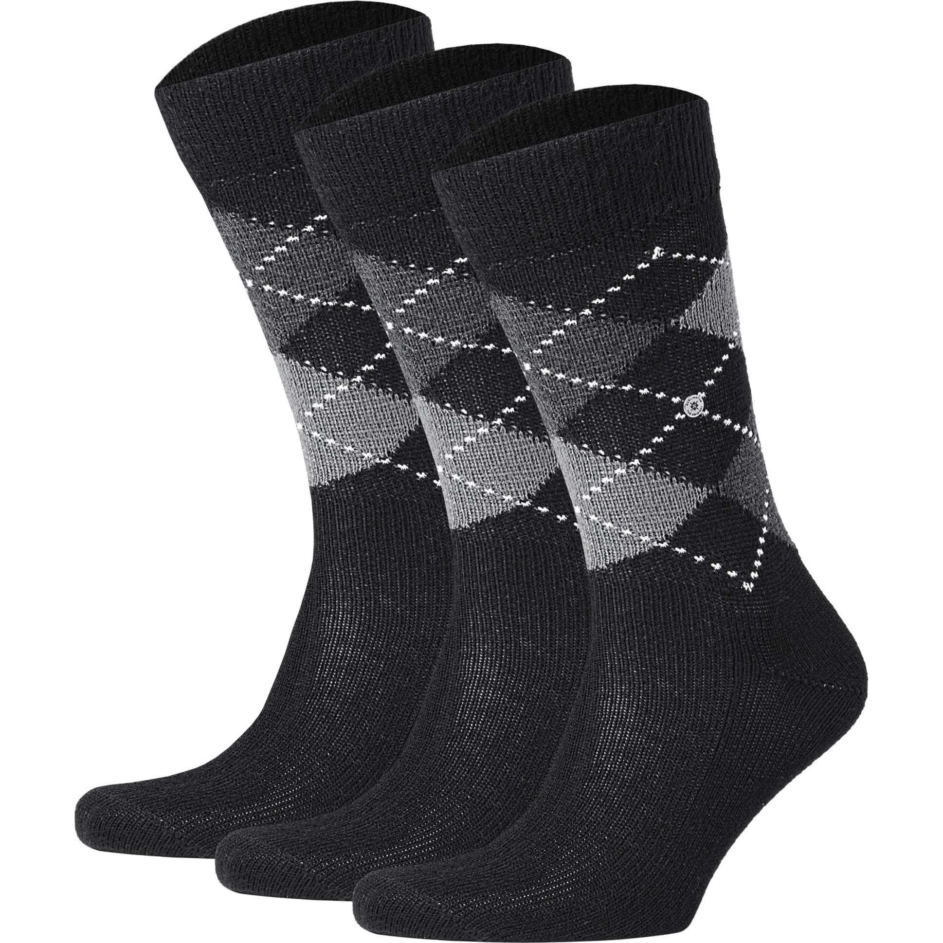 Thumbnail - Burlington, Herren, Socken, Socken Casual Bequem sitzend Preston, Mehrfarbig, (3er Pack, 40 - 46)