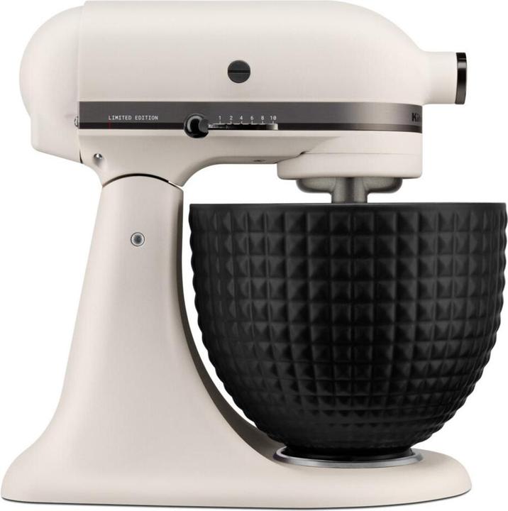 Produktbild KitchenAid Keramikschüssel Schwarz 4,7L Light & Shadow Bowl - Black Studde
