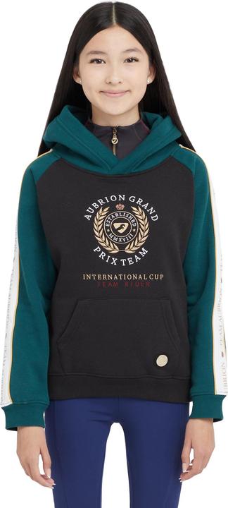 Immagine prodotto Aubrion Team Young Rider Felpa con Cappuccio Bambini (128)