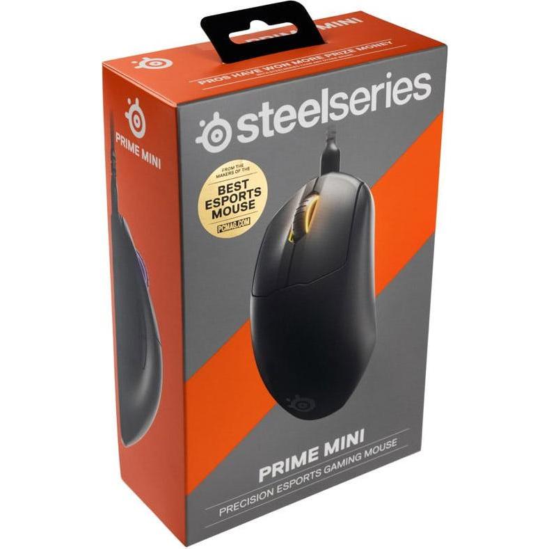 Thumbnail - SteelSeries Prime Mini (Kabelgebunden), Maus, Schwarz
