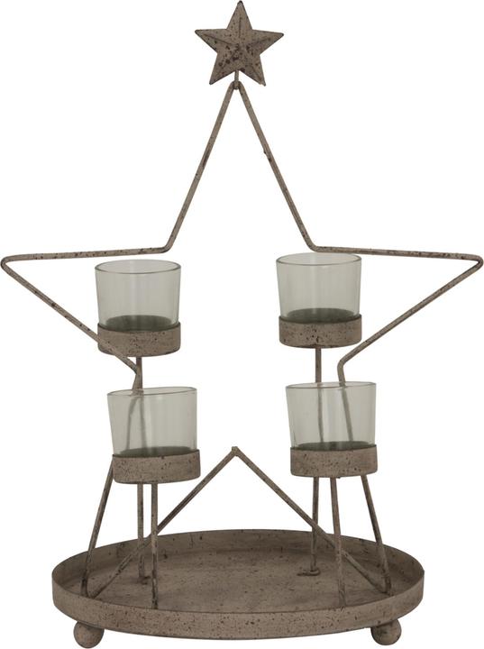 Actual product image Hill Interiors Outline Star Candle Holder