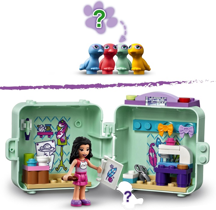 Produktbild LEGO Emmas Mode-Würfel (41668, LEGO Friends)