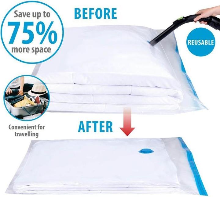 Immagine prodotto alpina Sacchetto di stoccaggio sottovuoto 90x110cm