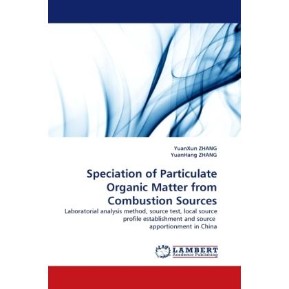 Speciation of Particulate Organic Matter from Combustion Sources, Fachbücher