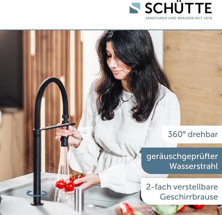 Actual product image Schütte Digital Smart Control Kitchen Faucet with Programmable Pot Fill Function
