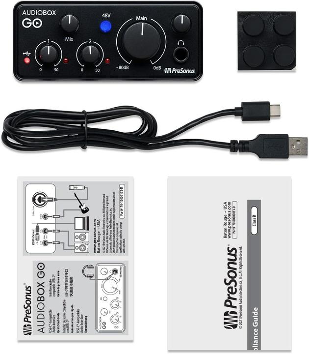 Image du produit PreSonus AudioBox GO (USB)