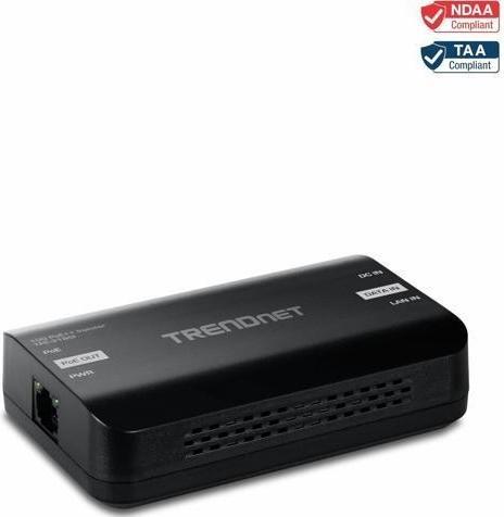 Produktbild Trendnet 10G PoE++ Injector (802.3af (PoE), 802.3at (PoE+), 802.3bt (PoE++), 90 W)