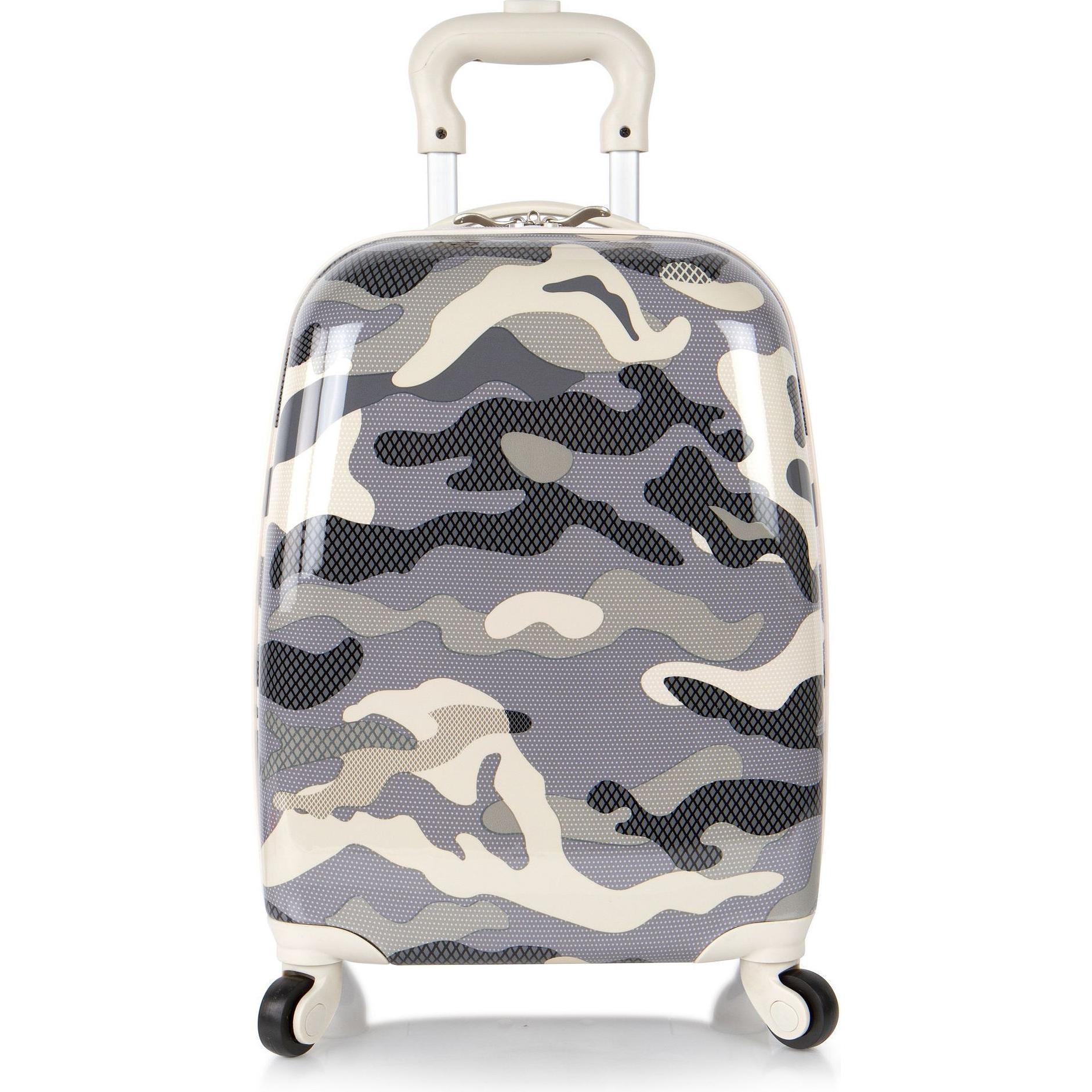 Heys, Valigia, Fashion Spinner -lasten matkalaukku, harmaa camo, Grigio, (25 l)