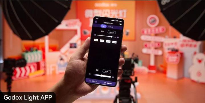 Actual product image Godox LE200Bi black - Litemons LED Light Bi-Color (Video light)