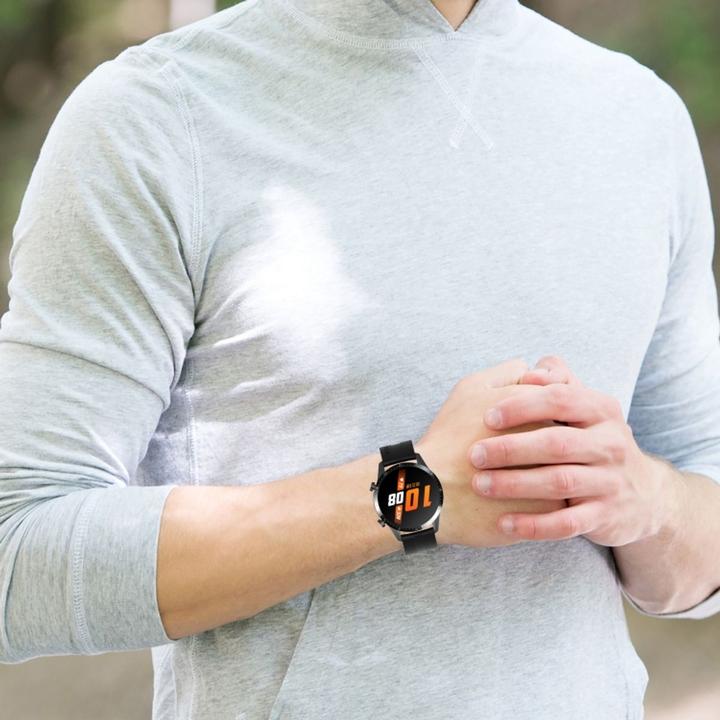 Produktbild König Design Sport Ersatz Armband für Huawei Watch GT 3 46 mm Silikon Band Loop Neu (Silikon)