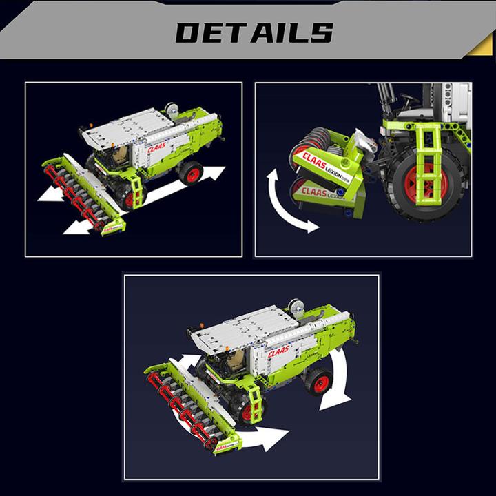 Image du produit Mould King Claas Lexion 760 Abatteuse