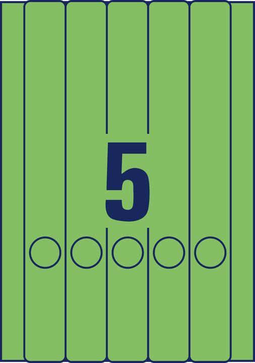 Actual product image Avery Folder labels