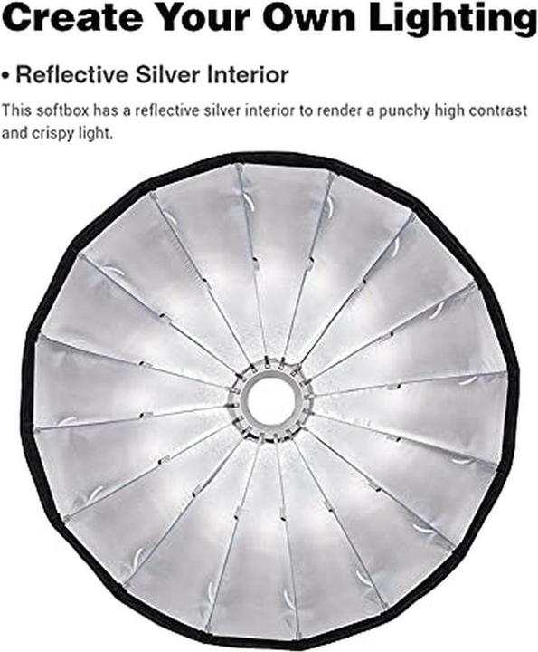 Actual product image Godox Quick Release Parabolic Softbox, 90 cm (Soft boxes, 90 cm)