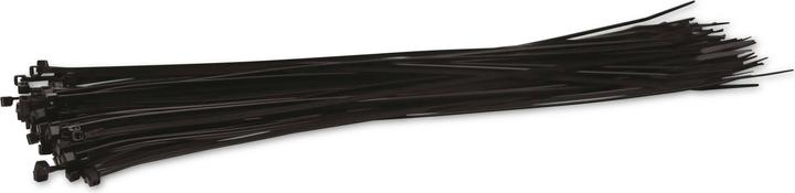 Actual product image KSS Range of cable ties polyamide 6.6, black, 300x2.5, UV-resistant, 100 pcs. (Plastic cable ties, 300 mm, 100 pcs.)