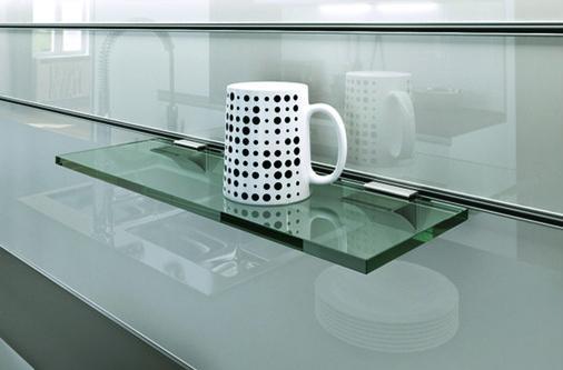 Produktbild OK-Line Glastablarhalter Wall System