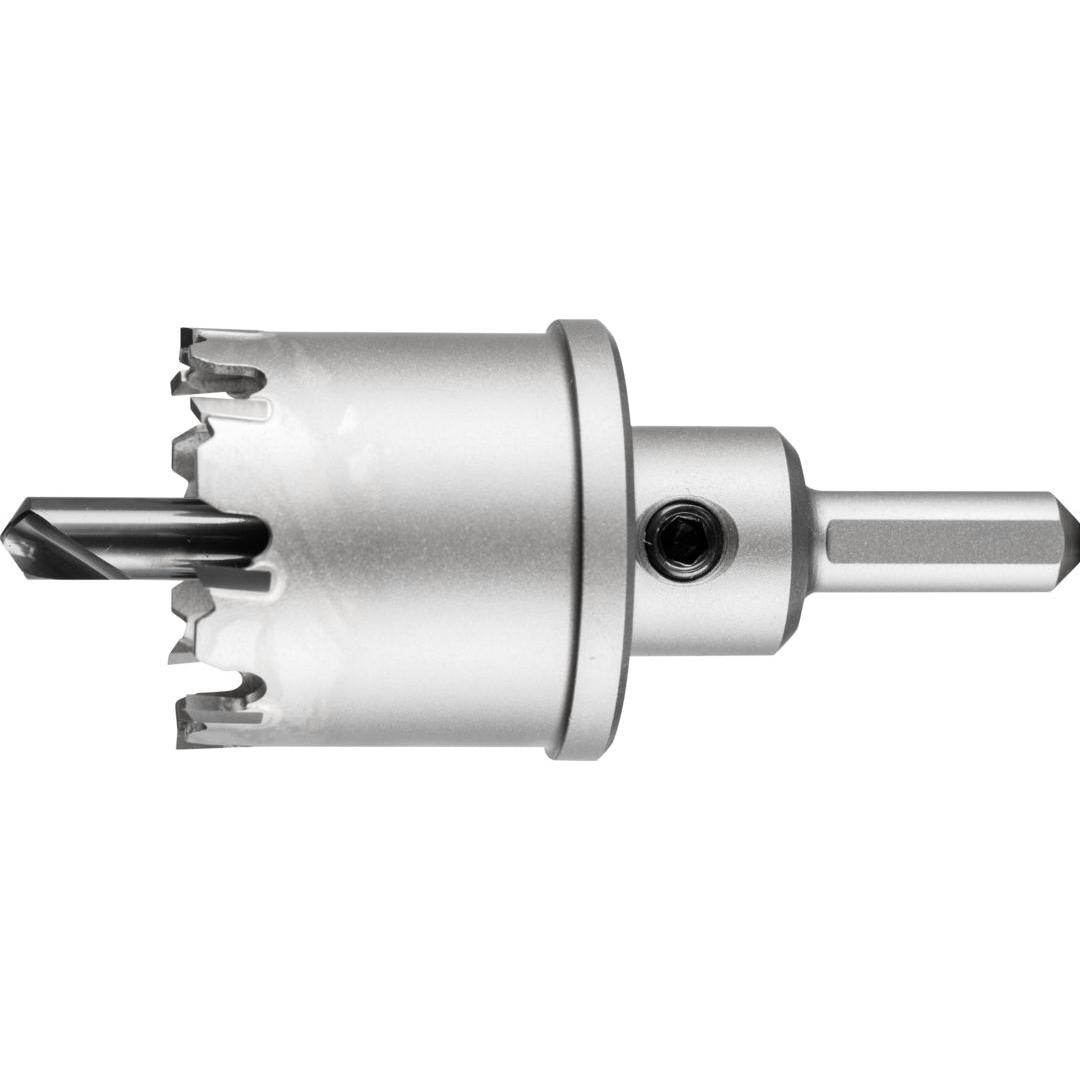Pferd, Lochsäge, Hartmetall Lochschneider/-Lochsäge Ø 40x35 mm Schaft-Ø 10mm Schnitttiefe 32 mm universal (40 Millimeter...