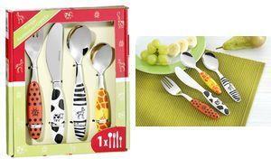 Immagine prodotto Esmeyer Set di posate per bambini SAFARI 4 pezzi.