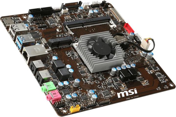 Actual product image MSI J1800TI - Celeron J1800/SO-DDR3/ITX/Bulk (BGA 1170, Mini-ITX)