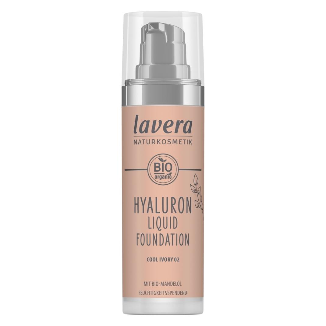 Lavera, Stichting, Bio-Make-up Vloeibaar Hyaluron N°02 Koel Ivoor - 30ml - (02, Koel Ivoor)