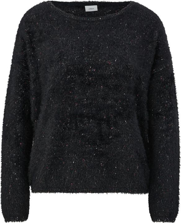 Image du produit s.Oliver Strickpullover Strickpullover mit Metallic-Garn (XL)