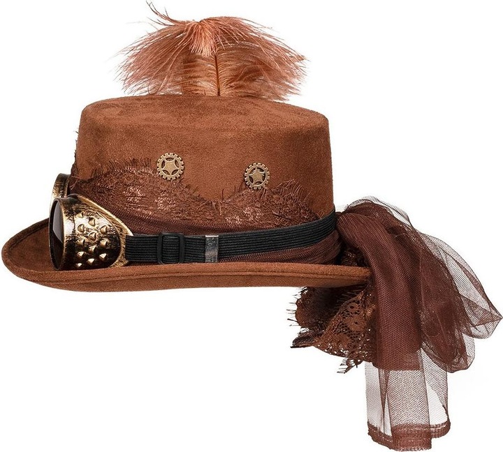 Produktbild Boland Steampunk Damenhut Deluxe