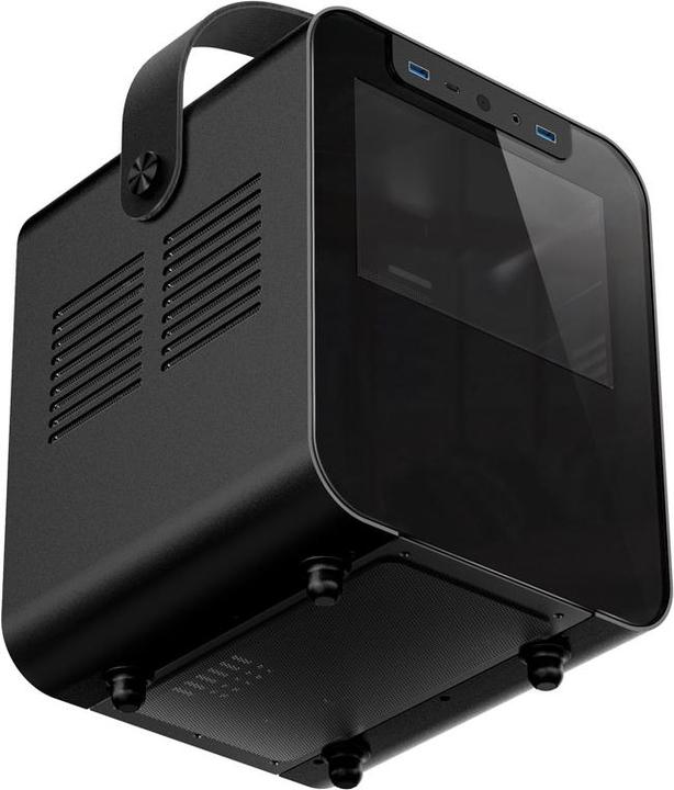 Actual product image Jonsplus BO 100 black housing (Mini-DTX, Mini-ITX)